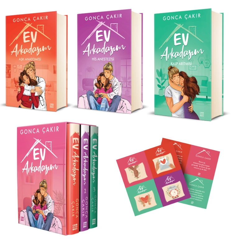 EV ARKADAŞIM CİLTLİ KUTULU SET (3 KİTAP TAKIMI)