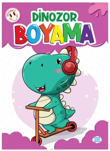 SEVİMLİ DİNOZOR BOYAMA